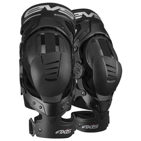 EVS Axis Sport Knee Brace Black Pair - Small - AXISS-BK-SP