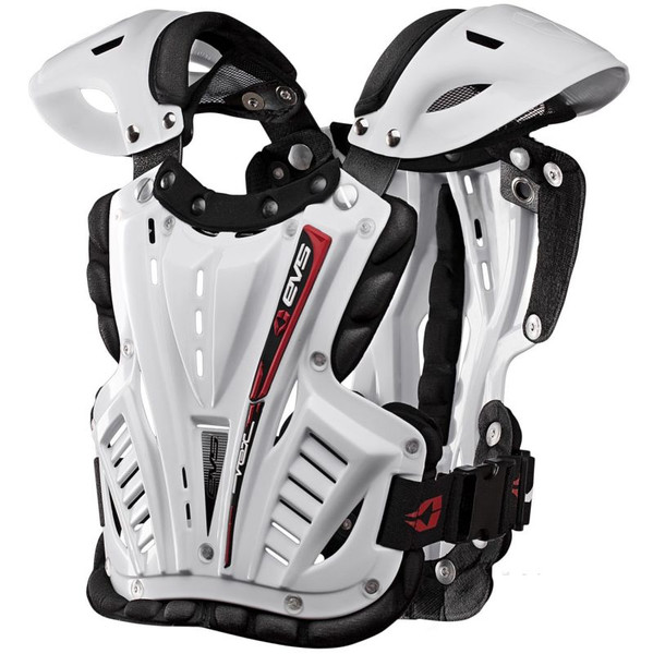 EVS Vex Chest Protector White - Medium - VEX-W-M