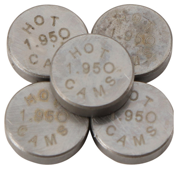 Hot Cams 07-16 CRF 150 R/2016 CRF 150 RB Big Wheel 1.950mm Shim Kit - 5 Pack - 5PK748195