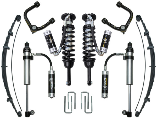 ICON 05-15 Toyota Tacoma 0-3.5in/16-17 Toyota Tacoma 0-2.75in Stg 8 Suspension System w/Tubular Uca - K53008T