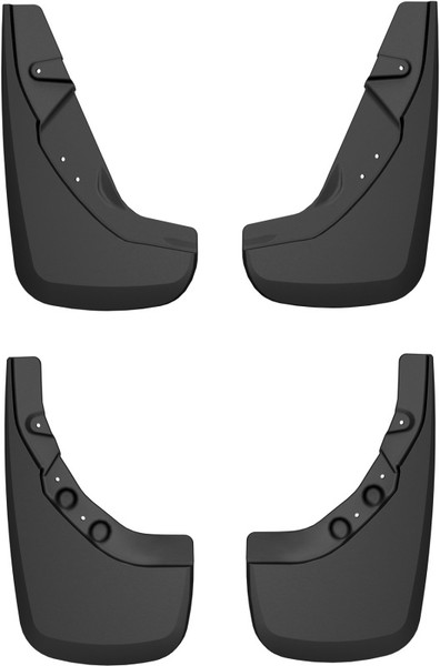 Husky Liners 2024 Toyota Tacoma CC/DC (w/Factory Flares) Front & Rear Mud Guards - Black - 56956