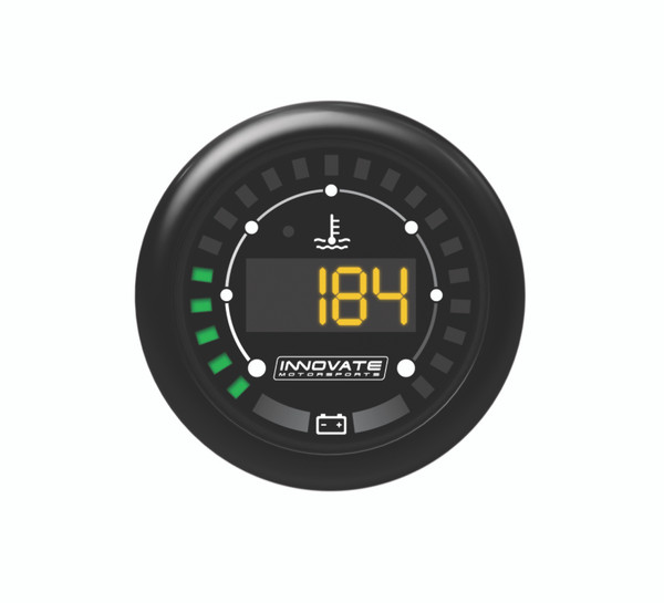 Innovate MTX Digital Water Temperature & Battery Gauge Kit Dual Function! - 3853