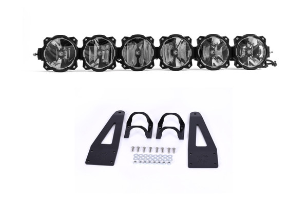 KC HiLiTES Can-Am Maverick 39in. Pro6 Gravity LED 6-Light 120w Combo Beam Overhead Light Bar System - 91316