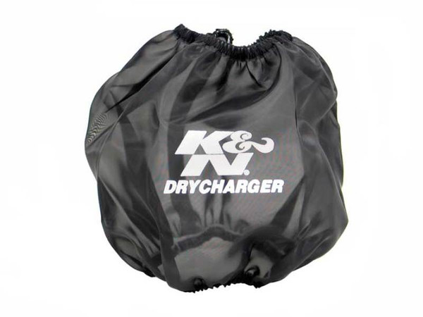 K&N Universal Drycharger Air Filter Wrap - Black - RF-1024DK