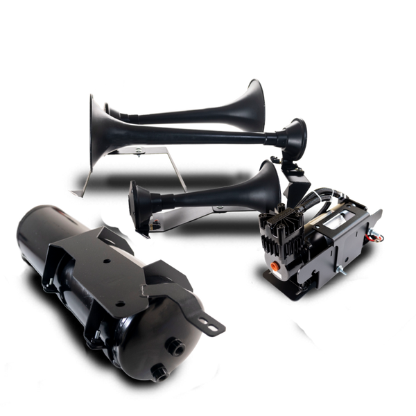 Kleinn 20-24 Chevrolet Silverado 2500 HD/ 3500 HD Onboard Air System w/ Model 730 Horns - GMHD20-734