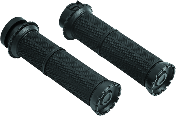 Kuryakyn Riot Grips Dual Cable Satin Black - 3582