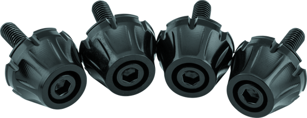 Kuryakyn Windshield Screws FLTR Black - 5722