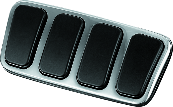 Kuryakyn Brake Pedal Pad For Honda Chrome - 8849
