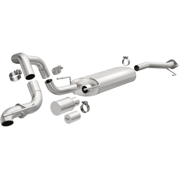MagnaFlow 03-21 Toyota 4Runner V6 4.0L Overland Series Cat-Back Exhaust - 19546