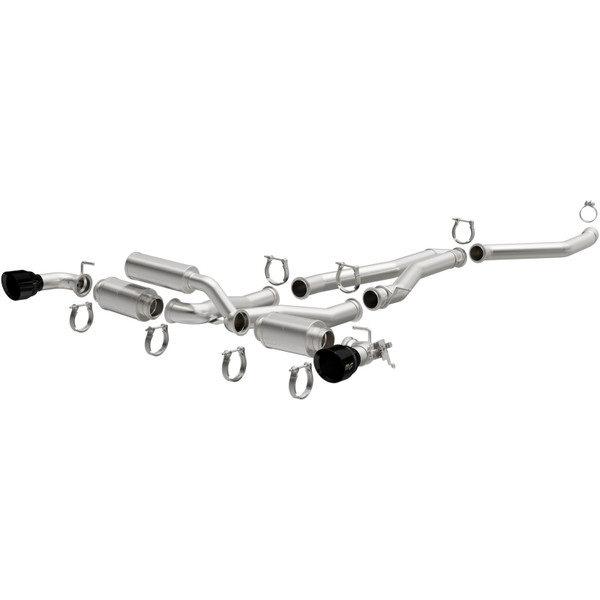 MagnaFlow 2020+ Toyota Supra SPEQ Series Cat-Back Performance Exhaust System w/ Black Chrome Tips - 19707