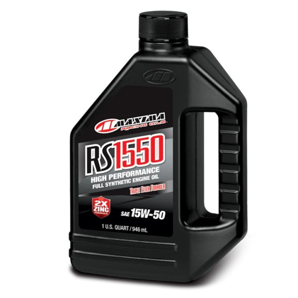 Maxima Performance Auto RS1550 Full Synthetic 15W50 Engine Oil - Quart - 39-32901