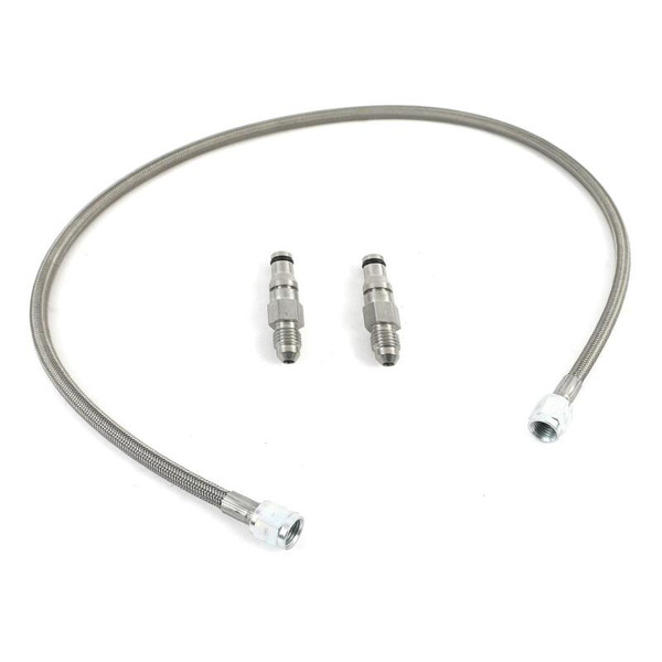 McLeod 2015+ Ford Mustang Steel Braided Hydraulic Clutch Line - 139253