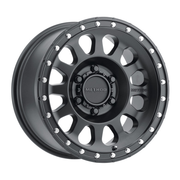 Method MR315 17x8.5 0mm Offset 6x135 87mm CB Matte Black Wheel - MR31578516500