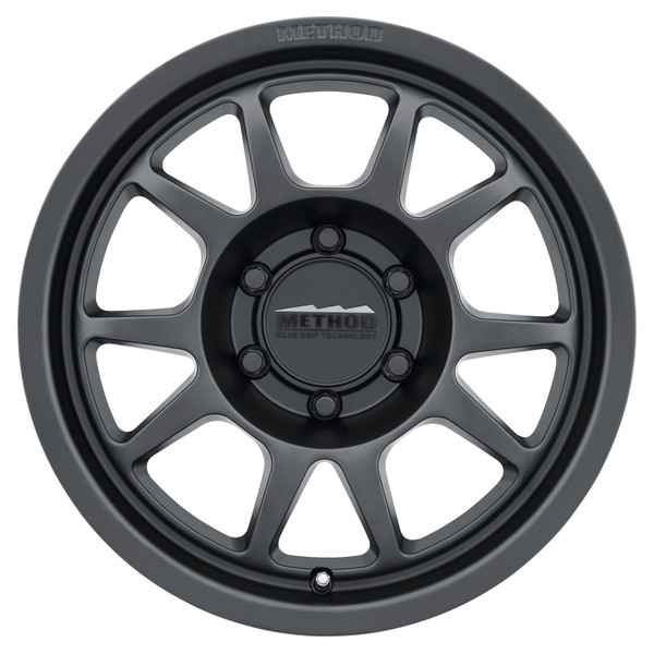 Method MR702 16x8 0mm Offset 6x5.5 106.25mm CB Matte Black Wheel - MR70268060500