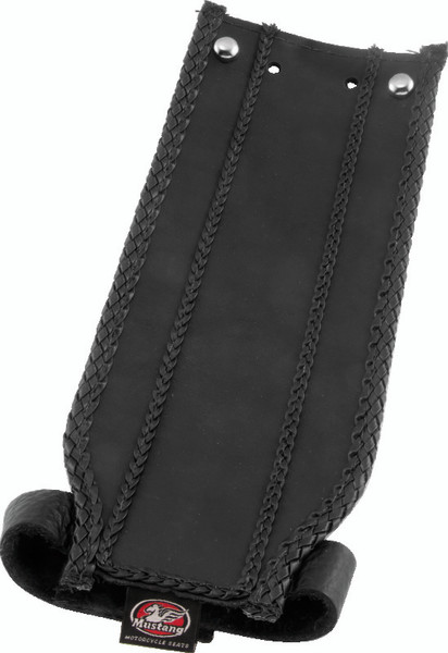 Mustang 18-21 Harley Street Bob Wide Tripper Solo Seat w/ Driver Backrest - Brown - 83028