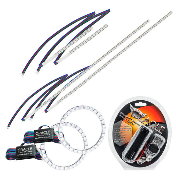 Oracle 16-18 Honda Pilot DRL Upgrade w/ Halo Kit - ColorSHIFT - 1323-330