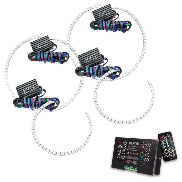 Oracle GMC Denali 07-10 Halo Kit - ColorSHIFT w/ 2.0 Controller - 2306-333