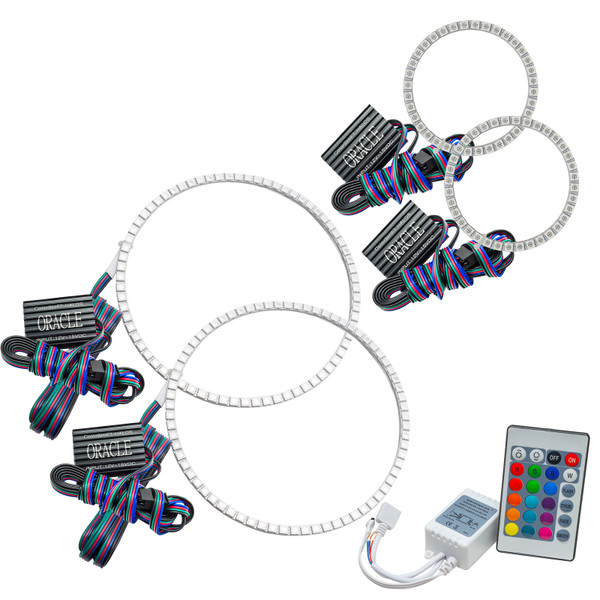 Oracle Volkswagen Golf GTI 98-04 Halo Kit - ColorSHIFT w/ Simple Controller - 2530-504