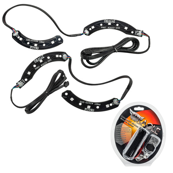 Oracle 14-15 Chevrolet Camaro RS Headlight DRL Upgrade Kit - ColorSHIFT - 2622-330