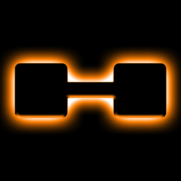 ORACLE Lighting Universal Illuminated LED Letter Badges - Matte Blk Surface Finish - H - 3141-H-005