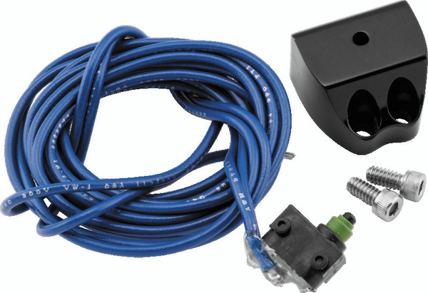 Performance Machine  Brake Light Switch Assembly - Black Ano - 0062-2612-B