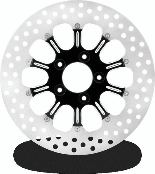 Performance Machine Disc/Carr 11.8 Revel Fr - Contrast Cut Platinum - 0133-1800RELS-BMP