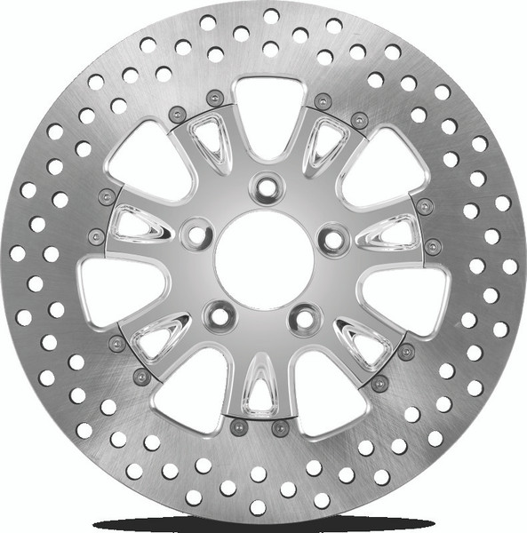 Performance Machine Disc/Carr 11.8 Royce Rr - Chrome - 0133-1802RYCS-CH