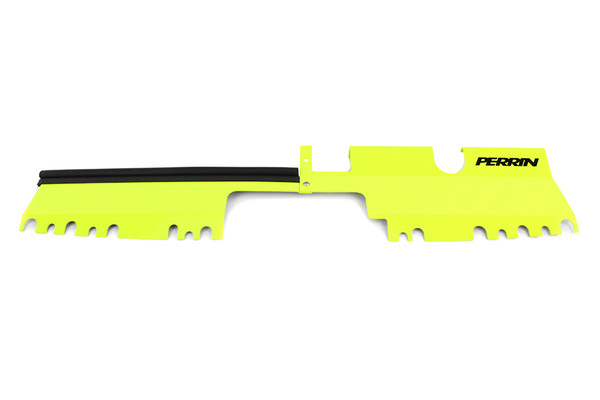 PERRIN 15-21 Subaru WRX/STI Radiator Shroud (With/Without OEM Intake Scoop) - Neon Yellow - PSP-ENG-512NY