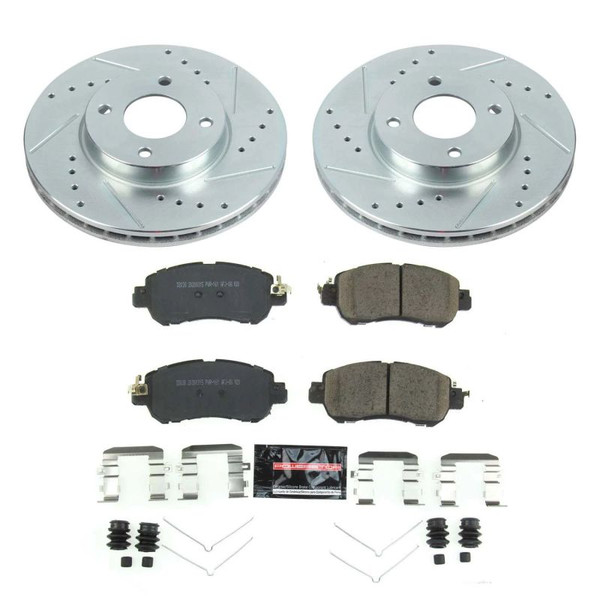 Power Stop 18-19 Nissan Kicks Front Z23 Evolution Sport Brake Kit - K8326
