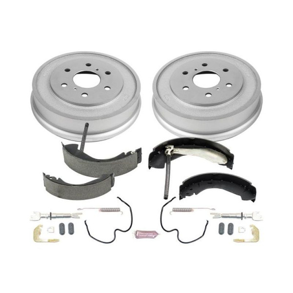 Power Stop 05-08 Chevrolet Silverado 1500 2WD Rear Autospecialty Drum Kit - KOE15394DK