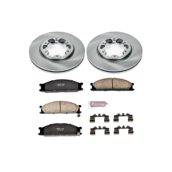 Power Stop 86-94 Nissan D21 Front Autospecialty Brake Kit - KOE4837