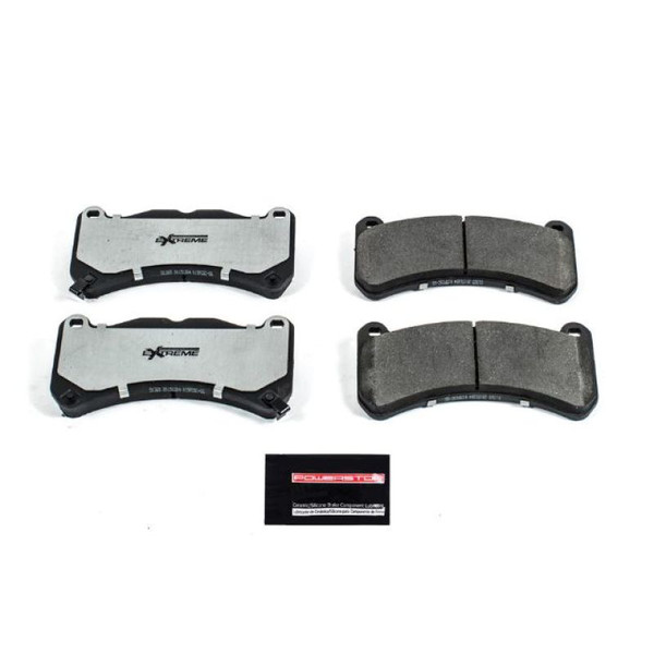 Power Stop 13-14 Ford Mustang Front Z26 Extreme Street Brake Pads w/Hardware - Z26-1365