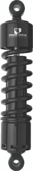 Progressive Harley 412 Series Shocks 13.5in - Black - 412-4083B