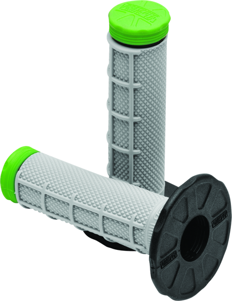 ProTaper Tri Density MX 1/2 Waffle Grips - Green - 024863