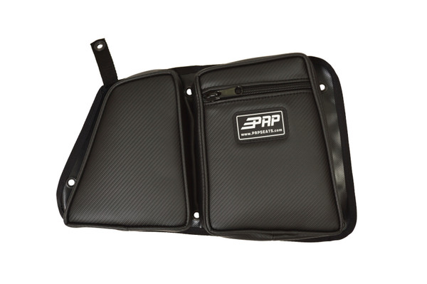 PRP Polaris RZR Rear Door Bag with Knee Pad for Polaris RZR/(Passenger Side)- Black - E41-210