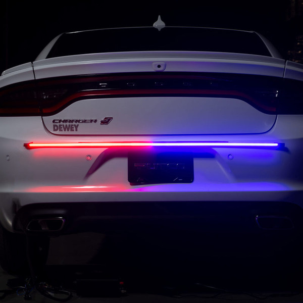 Putco 15-22 Ford F-150 Anti-Collision Blade Kits - Red/Blue - 92013-48