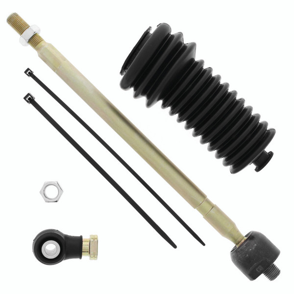 QuadBoss 10-14 Polaris Ranger 400 4x4 Steering Rack Tie Rod Assembly Kit - Right Inner & Outer - 411154