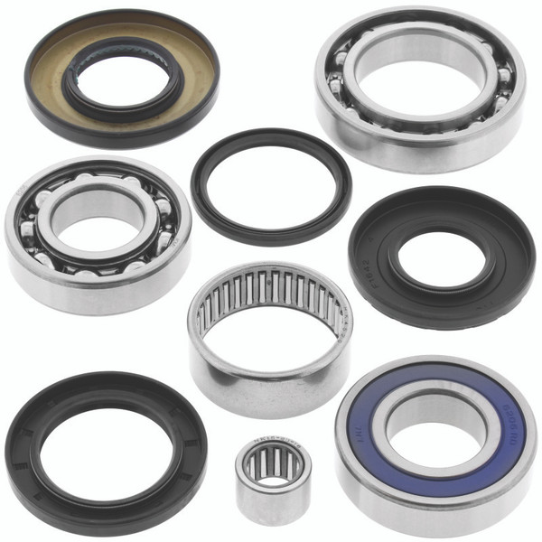 QuadBoss 02-14 Suzuki LT-F250 Ozark Rear Differential Bearing & Seal Kit - 413028