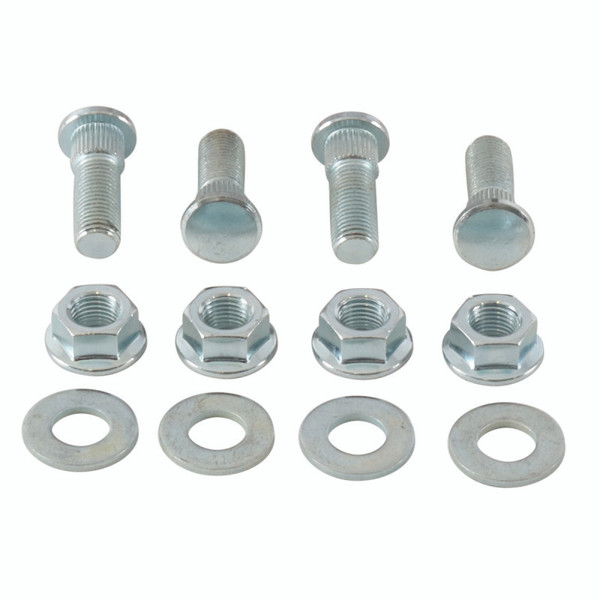 QuadBoss 05-08 Polaris Ranger 500 2x4 (03) Front Wheel Stud & Nut Kit - 608277