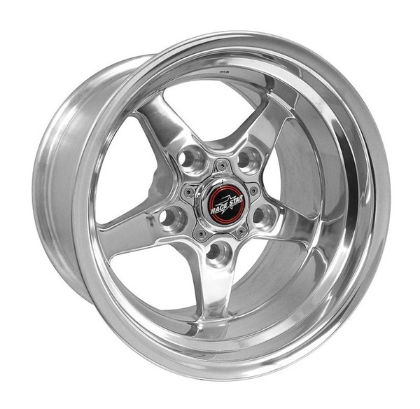 Race Star 92 Drag Star 17x7.00 5x5.50bc 4.25bs ET6 Direct Drill Polished Wheel - 92-770847DP