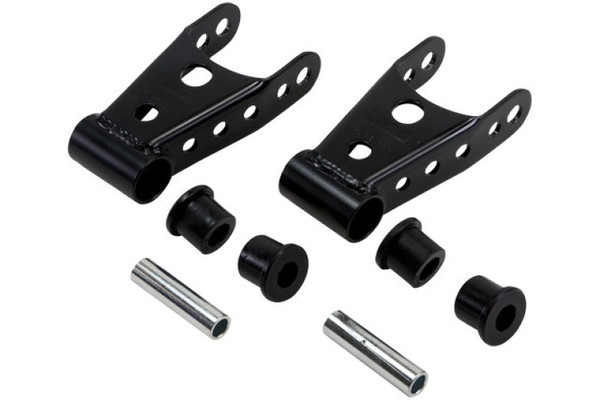 Belltech Shackle kit 2011+ Chevrolet Silverado/Sierra 3/4 Ton Pickup 1in Rear Drop - 6423