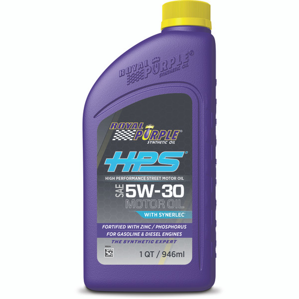 Royal Purple HPS Synthetic High Performance Street 5W-30 Motor Oil - 1 Quart - 36530