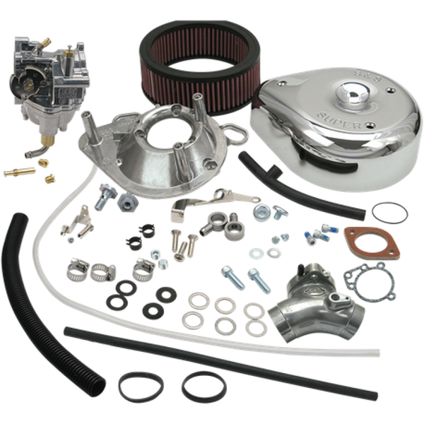 S&S Cycle 99-05 BT Models Super E Carburetor Kit - 11-0450