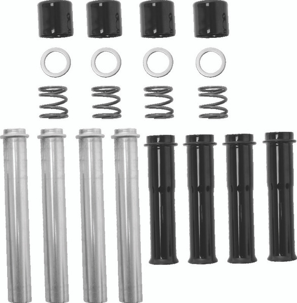 S&S Cycle 2017+ M8 Models Pushrod Tubes - Gloss Black - 930-0124