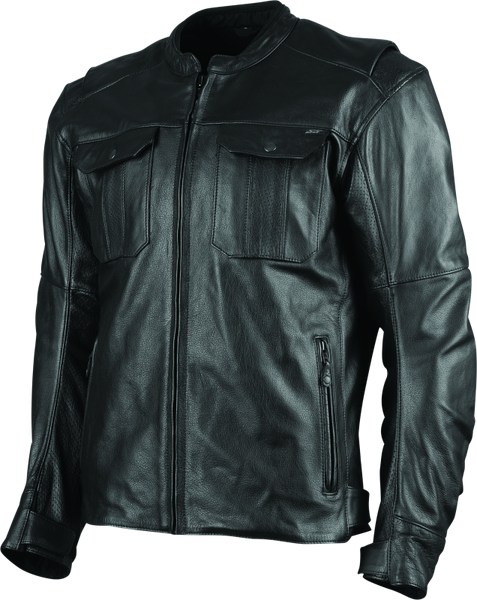 Speed and Strength Band of Brothers Leather Jacket Black - Large - 880367