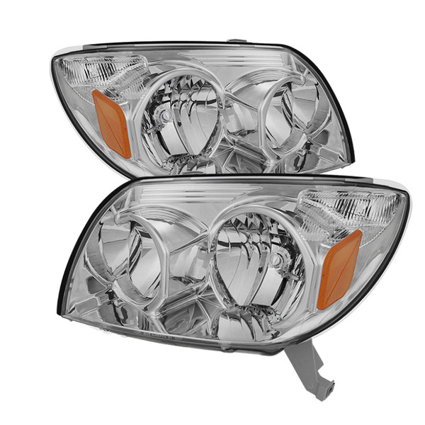 xTune Toyota 4Runner 03-05 Crystal Headlights Chrome HD-JH-T4R03-AM-C - 9023576