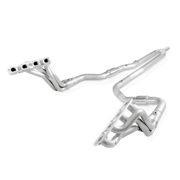 Stainless Works 2009-16 Dodge Ram 5.7L Headers 1-7/8in Primaries 3in High-Flow Cats Y-Pipe - RAM09HCATY
