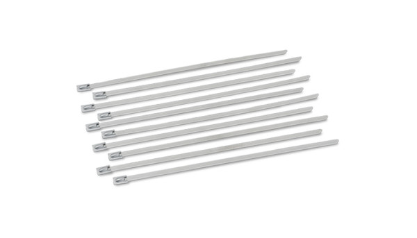 Vibrant Stainless Steel Cable Ties 14.5in Long (10 Cable Ties / Pack) - 25898
