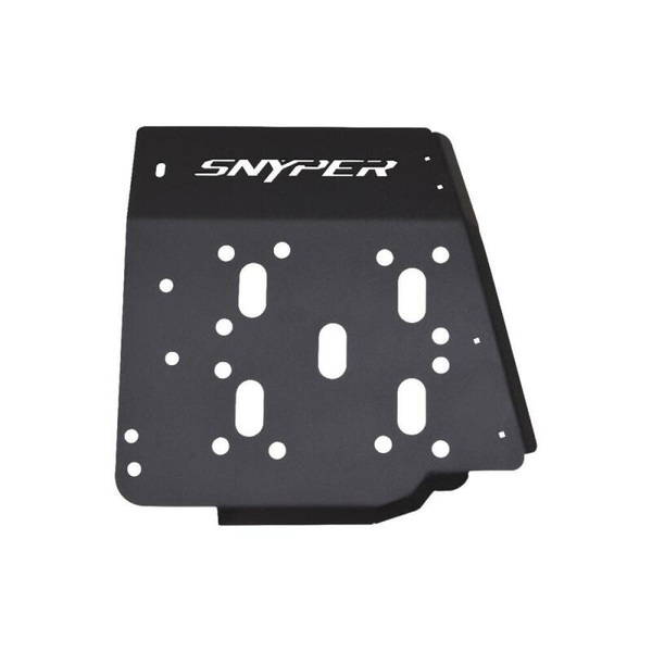Westin/Snyper 07-17 Jeep Wrangler Transfer Case Skid Plate - Textured Black - 42-21025