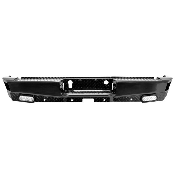 Westin 14-18 Chevrolet Silverado HDX Bandit Rear Bumper - Black - 58-341155